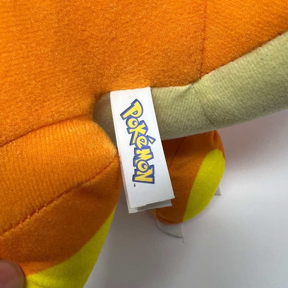 The Toy Factory Pokemon Charmander Plush Stuffed Animal Orange 13 Inch with tags - Picture 10 of 15